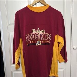 Vintage 1998 Washington Redskins 3/4th sleeve shirt